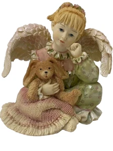 Vintage Rare Angels Among Us RETIRED 2003 BETTY SINGER ANGEL COLLECTION BS10-FE9 - Picture 1 of 9