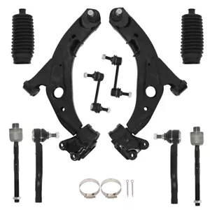 K620487 Front Lower Control Arms Tierods Sway Bar Links Fit For 07-14 Ford Edge - Picture 1 of 13