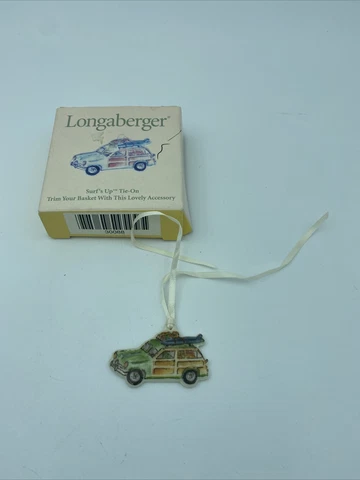Longaberger Surf’s Up Basket Tie On Cover