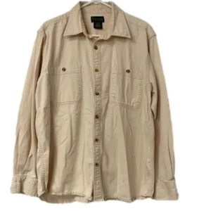 Scandia Woods Shirt Men's Large Button Down Long Sleeve 100% Cotton - Picture 1 of 9