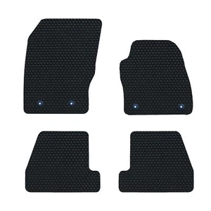 Ford Focus MK3 2012-2018 Tailored Black Hex Rubber Car Floor Mats Genuine Fits - Picture 1 of 15