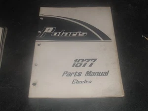 1977 Polaris Electra Parts Manual # 9910417 Covering #'s 0772525 0772536 ++ - Picture 1 of 3