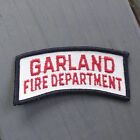 Garland Fire Dept Tx Texas Tab Ribbon 3.5" Patch