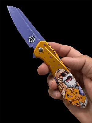 Аниме тематический пружинный карманный нож - коллекционный аниме дизайн Edc pF85C - Изображение 1 из 2