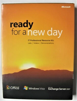 Windows Vista Exchange Server 2007 listo para un nuevo día kit de recursos profesionales de TI Foto 1 de 4