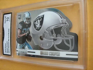 AMARI COOPER RAIDERS 2015 CASCO PRIZM TROQUELADO NOVATO RADIOCONTROL # H13 GRADO 10 L@@@K - Imagen 1 de 1