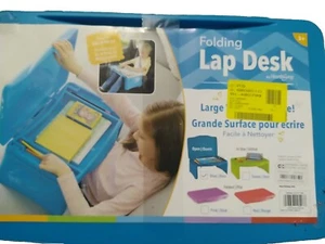 Collapsible Folding Lap Desk, in Blue - Picture 1 of 1