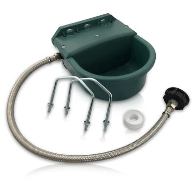 Abbeveratoio 4 litri con kit di collegamento IBC abbeveratoio per bestiame abbeveratoio per pascolo abbeveratoio galleggiante - Immagine 1 di 4