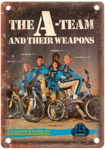 Old School BMX 1984 SE Vintage Magazine Ad Reproduction Metal Sign B1361 - Picture 1 of 2