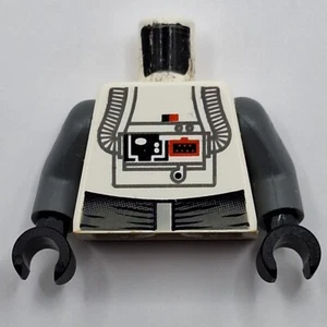 Lego Minifigure AT-AT Driver White Torso Star Wars sw0177 sw0262 973pb0270bc01 - Picture 1 of 1