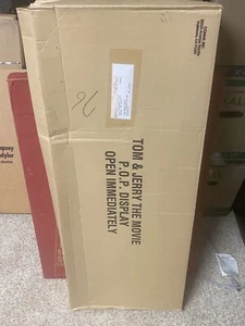 TOM & JERRY VIDEO STORE STANDEE DISPLAY NIB - Picture 1 of 1
