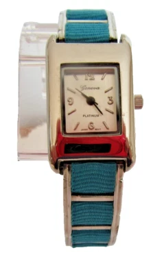 LADY GENEVA QUARTZ WATCH RUNNING. NEEDS CLEANING. NEW OLD STOCK - Image 1 of 4