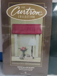 NUEVO EN PAQUETE LA COLECCIÓN CURTRON CAZADOR VERDE SATURNO GLOBO CENEFA AJUSTE HASTA 40" DE ANCHO - Imagen 1 de 5