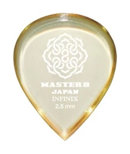 Púa de guitarra MASTER 8 JAPAN IFM-TD250 2,5 mm INFINIX nueva púa de forma especial - Imagen 1 de 5