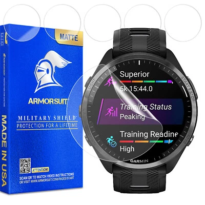 (6 Pack) ArmorSuit Screen Protector designed for Garmin Forerunner 965 - Image 1 of 4