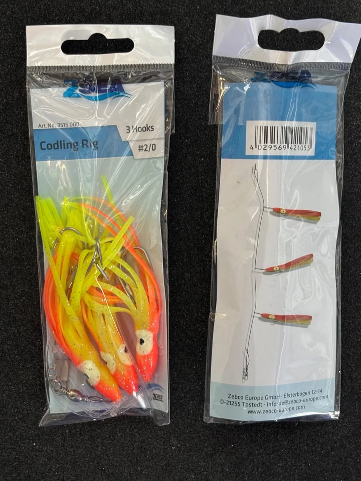 Zebco Z-Sea Codling Rig Octopus-Dorschvorf./3x Drilling 2/0 oder Einzelhaken 3/0 - Bild 1 von 1