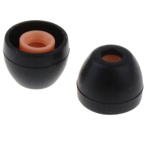 1 Pair Replacement Rubber Earbuds with Cap Cover Ear Gel Buds Suit for WI - Picture 1 of 10
