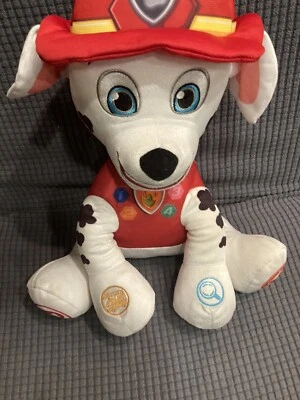 12” VTech PAW Patrol Marshalls Read to Me Adventure Interactive Plush Nickelodeo - Image 1 of 4