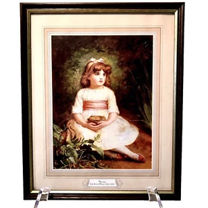 Sir John Everett Mallais 1826-1896 "The Nest" Vintage Reproduction Framed Print - Picture 1 of 7