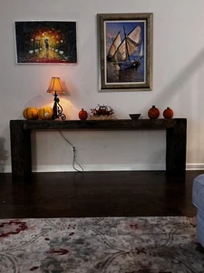 Console Table, Extra Large, Sectional, Wall, Entryway, Bar - Picture 1 of 10