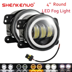 Par de luces antiniebla LED para parachoques Hummer H2 2003-2009 lámpara de paso DRL ojos de ángel - Imagen 1 de 16