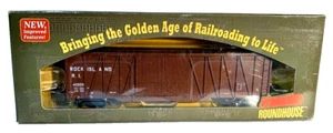 RTR HO=1/87 ROUNDHOUSE 50' AUTO CAJA FUNDA ÚNICA RD#40909 ROCK ISLAND R.MW - Imagen 1 de 4