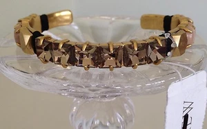 J Crew Crystal Cuff Bracelet Sold Out! NWT - Picture 1 of 3