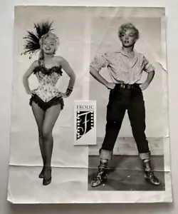 MARILYN MONROE 1956 Original Composite Photo MM Return To Hollywood Tribune RARE - Bild 1 von 7