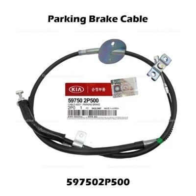 ⭐Genuino⭐ Cable de freno de estacionamiento 597502P500 para Kia Sorento Foto 1 de 2