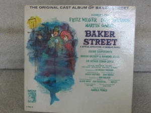 Baker Street vinyl LP-original Cast Recording-Fritz Weaver-MGM Records 1965 - Picture 1 of 9