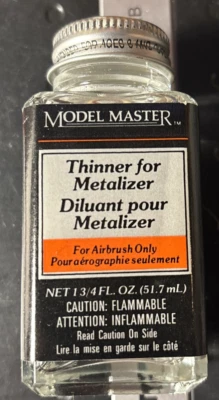 Model Master Testors Thinner for Metalizer 1.75 ounce 52ml l FREE SHIPPING! - Bild 1 von 4