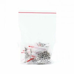 130PCS M3 x 5-16mm M3 Series Nuts / Round Head Flat Head Screws Assorted Kit - Picture 1 of 2