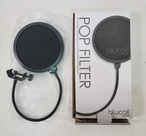 Filtro pop de micrófono BLUCOIL AUDIO cuello de ganso ajustable para grabación de P's - Imagen 1 de 4