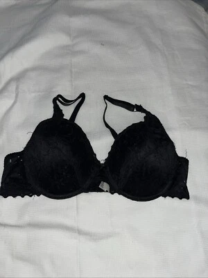 Sujetador COOBIE Sexy Encaje Negro Bordado Talla 38D Foto 1 de 2