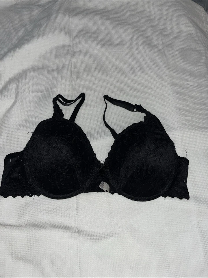 Sujetador COOBIE Sexy Encaje Negro Bordado Talla 38D Foto 1 de 2