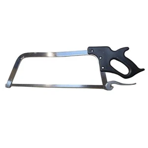 New Butchers Industrial Handsaw Stainless Steel Abattoir Bone Saw Camlok 17.5″ 6 - Picture 1 of 9