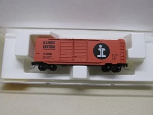 Escala Z ~ Micro trenes # 14805-2 ~ Illinois Central 40' vagón de caja # 136998 - Imagen 1 de 4