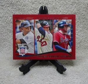 FREDDIE FREEMAN 2014 Topps NL AVG LEADERS TARGET RED PARALLEL Baseball Card #237 - Picture 1 of 3