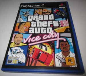 GTA VICE CITY GRAND THEFT AUTO-SONY PS2-PAL-ITALIANO-COMPLETO-OTTIMO-CON MAPPA - Imagen 1 de 6