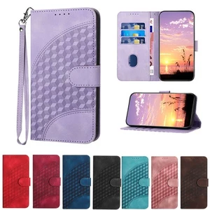 For Oneplus Nord N10 N20 N30 SE N100 N200 N300 Flip Leather Wallet Case + Strap - Picture 1 of 20