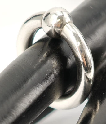 Schöner Silberring Ring 925 Sterling Silber Quinn Modern Schmuck Silberkugel - Bild 1 von 4