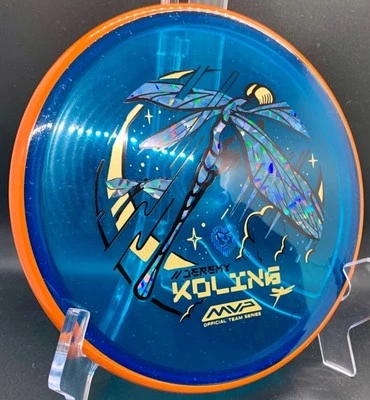 MVP Axiom Particle Glow Proton Tempo - Blue Beauty Koling Team Special Disc Golf - Image 1 of 4