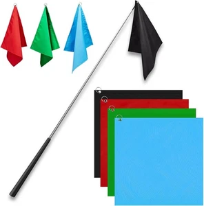 Equestrian Training Flag 4 Pieces Red, Black, Green, Blue  - Picture 1 of 2