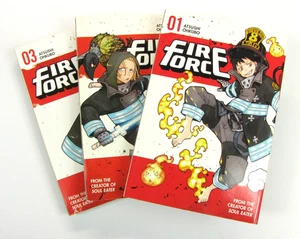 New FIRE FORCE  Vol 1-3 Manga English Version By Atsushi Ohkubo - Picture 1 of 7