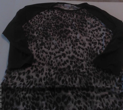 LULAROE RANDY WOMENS TEE SIZE 2XL NWOT W/ANIMAL PRINT  (RN2) - Image 1 of 3
