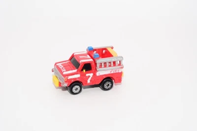 Used Loose Galoob Micro Machines Datsun Fire Rescue 7 Pickup Truck - Image 1 of 3