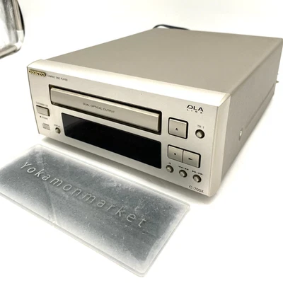 ONKYO C-705X CD Player Audio Stereo Silver DLA Link Compatible Working - Image 1 of 4