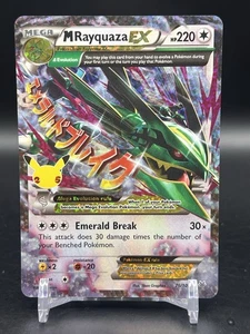 Pokémon TCG M Rayquaza EX Celebrations Classic Collection Holo Ultra Mega NM- - Picture 1 of 4