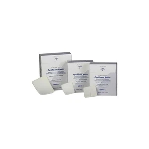 Medline Optifoam Basic nichtklebende Verbände 4" x 5" Größe 10/Box MSC1145Z - Bild 1 von 1