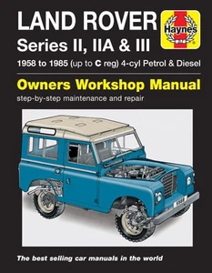 Land Rover Series II, IIA & III Petrol/Diesel (58-85) Haynes Manual (Paperback) - Picture 1 of 1
